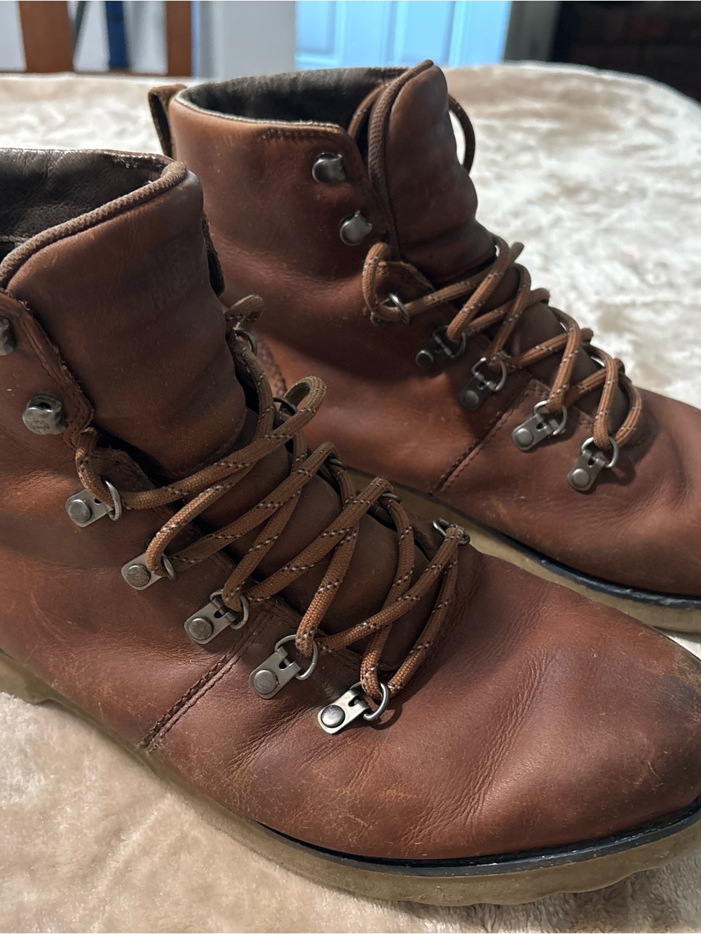 The North Face Men's Ballard II Waterproof Insulated Leather Boots Size 10.5